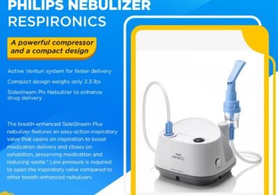 Nebulizer Philips (Respironics) – Compressor System – White