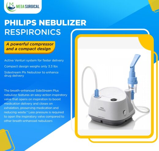 Nebulizer Philips (Respironics) – Compressor System – White