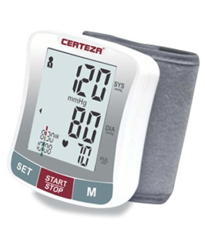 Certeza BM 407 – Digital Blood Pressure Monitor – (White & Grey)
