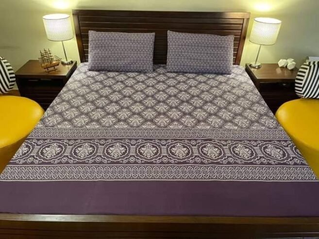 Cotton King size bedsheets double bedsheet