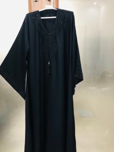 Abaya black stone