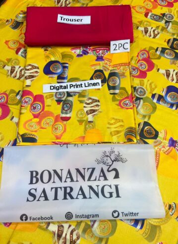 *BONANZA SATRANGI* “`PRESENTING DIGITAL COLLECTION BY BONANZA