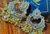 Beautiful Kundan Bali Ear Rings Jewellary