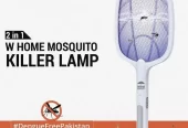 mosquito killer racket 2 in 1 (free home delivery)