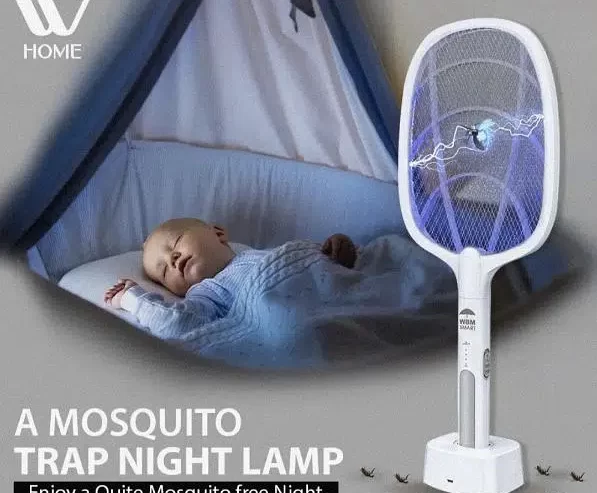 mosquito killer racket 2 in 1 (free home delivery)