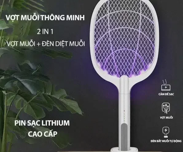 mosquito killer racket 2 in 1 (free home delivery)