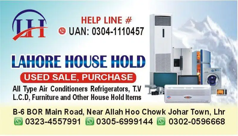 Energy saver non Inverter AC with 4 years warranty haier,gree etc
