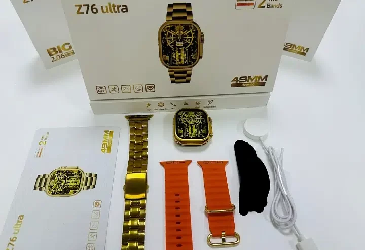 New Smart Watch Gold edition Series 8 Ultra Z76 Ultra with extra strap