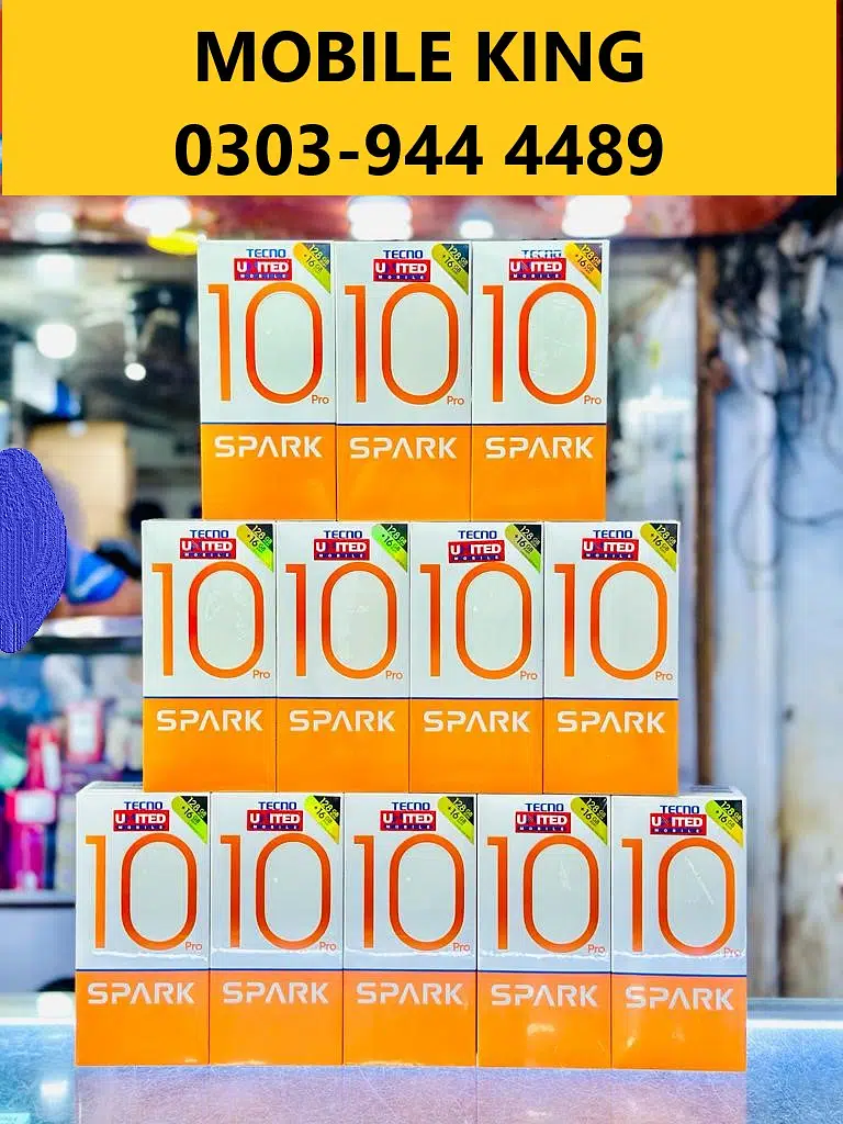 SPARK 10 PRO 256GB BOX PACK PTA APPROVED CAMON 20 SPARK GO 10C POVA 5