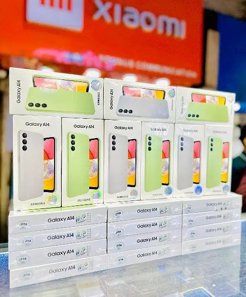 Galaxy A14 6GB Box Pack PTA APPROVED A04s A24 A54 Official Stock