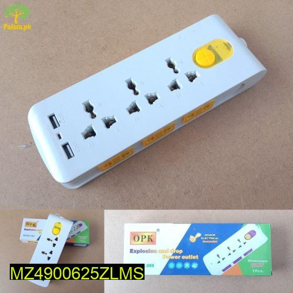 2 usb port and 9 sockets multi fungtional board
