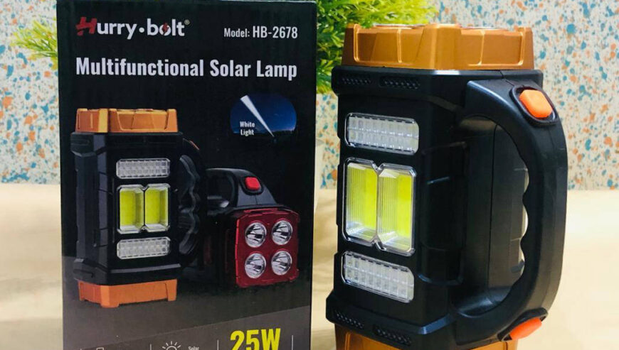 Rechargeable solar led lights