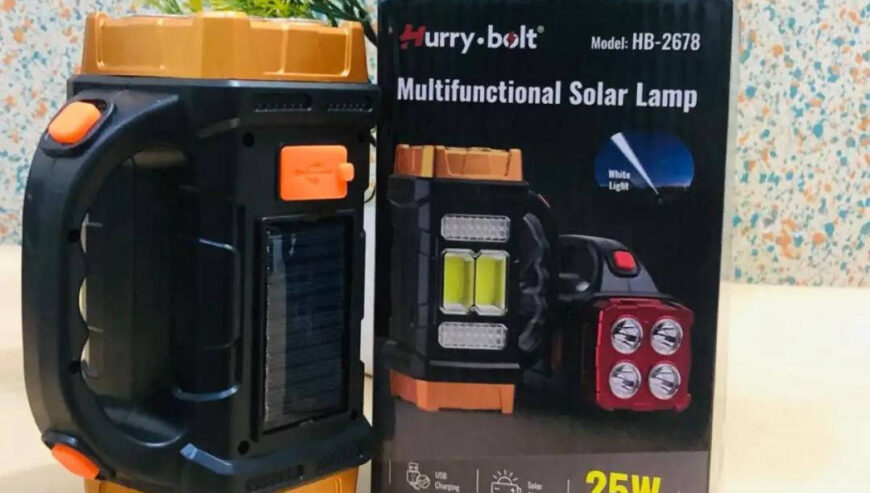 Rechargeable solar led lights