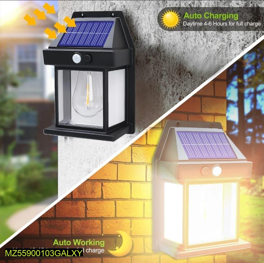 Soler motion sensor outdoor wall light