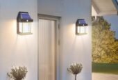Soler motion sensor outdoor wall light